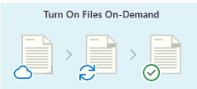 OneDrive archivos bajo demanda