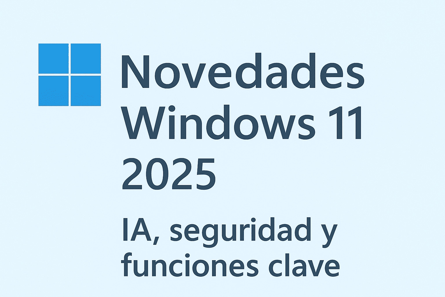 Novedades Windows 11
