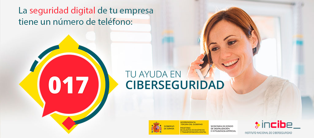 Ayuda incibe Ciberseguridad