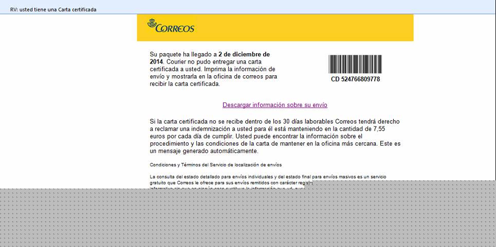 carta correos
